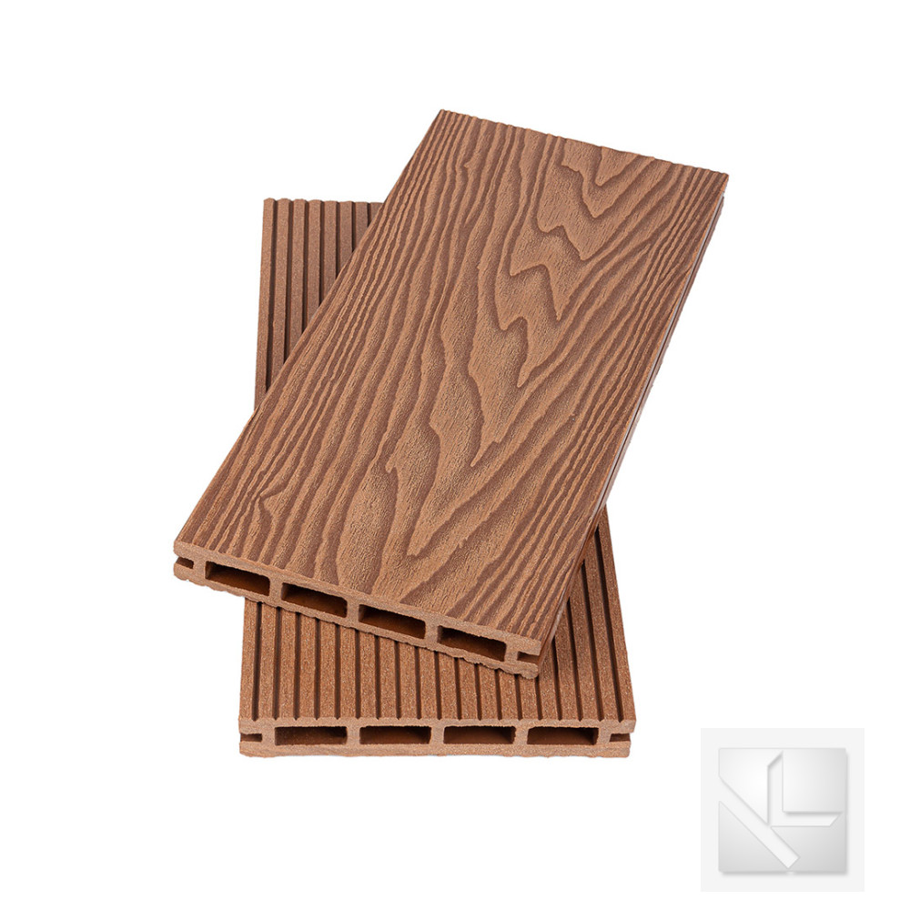 Терасна дошка Polymer Wood Privat 3D Мербау